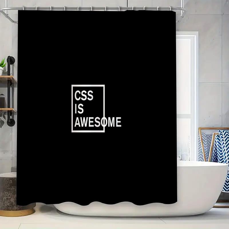 

Bathroom Shower Curtain Set Waterproof Fabric Liner Vintage Floral Pattern Home Decor Washable Modern Style Hotel Spa Resort W60H190(CM)-1 Pcs