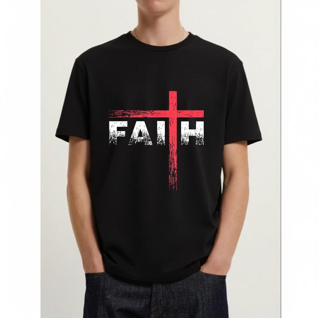 Christian Faith Cross T-Shirt Unisex S-5XL L