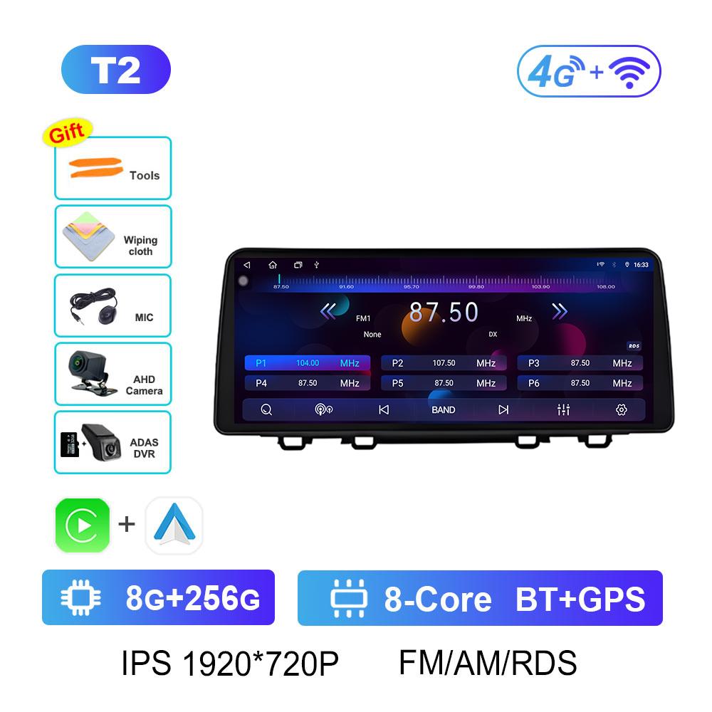 GPS Navigation DSP Stereo for Honda CRV CR-V 2017 2018 2019 2020 - 2022 WIFI 12.3Touch Screen Android Auto Bluetooth Accessories