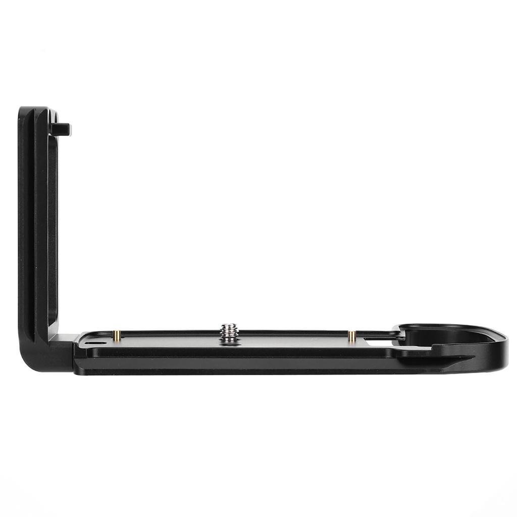 LShaped Metal Quick Release Plate Bracket Hand Grip for Canon EOSR Mirrorless Camera(black)