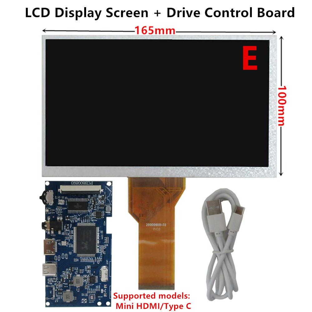 7-inch AT070TN94 LCD display monitor 800*480 HDMI driver control board universal display module compatible Raspberry Pi,Banana Pi,Orange Pi laptop