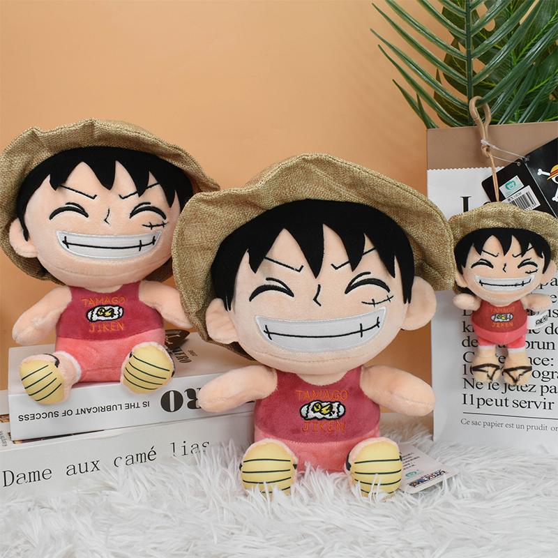 Original One Piece Plush Toys Luffy Chopper Plush Doll Anime Cute Cartoon Stuffed Peluche Birthday Gift