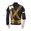 Michael Joseph Jackson Classic JAM Jacket & Metal Belt Bullet Punk Exactly Same High Collection Halloween Costumes