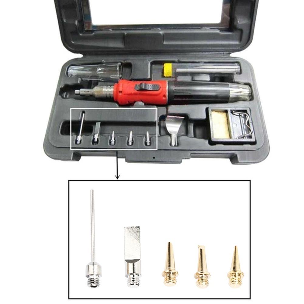 5 Pcs For HS-1115K Model Butane Soldering Iron Tips Tip Set Approx. 3.7cm Length Welding Torch Replacement Tips Universal Fit
