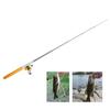 Fishing Rod Reel Combo Kit Set Mini Telescopic Portable Pocket Pen Fishing Rod Pole + Reel Aluminum Alloy Fishing Accessories