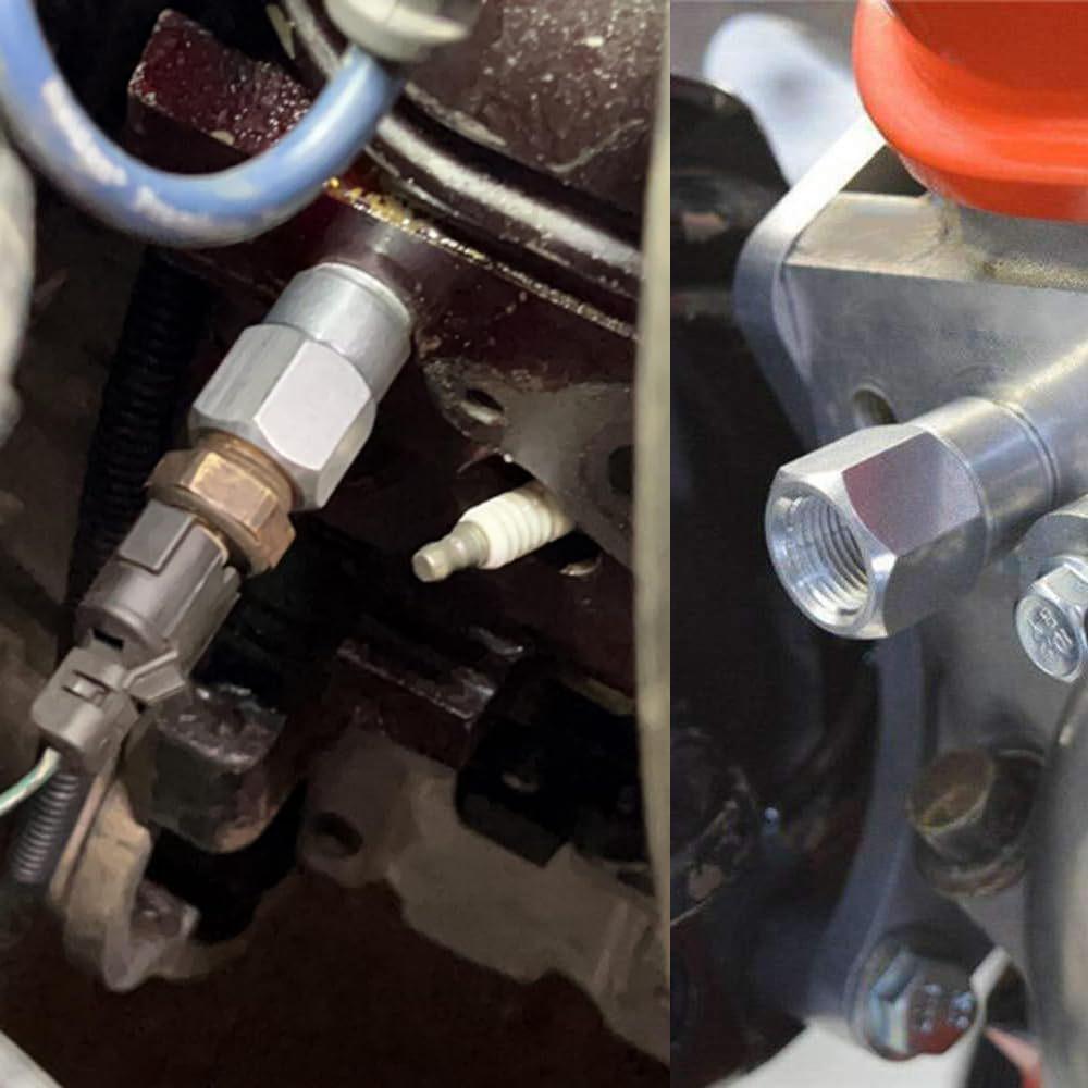 Car LS Engine M12 To 3/8NPT Coolant Temp Sensor Adapter