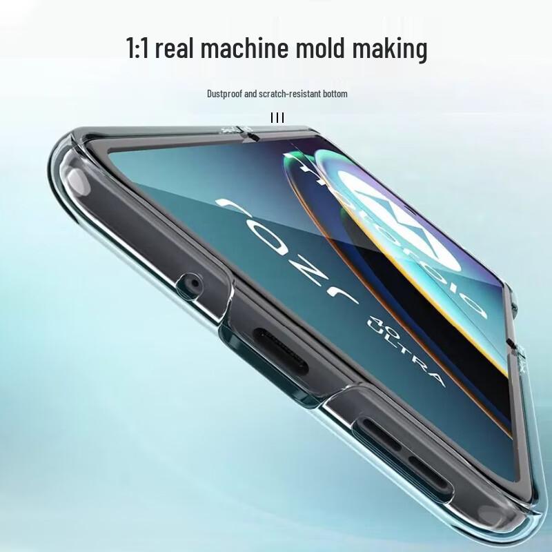 Transparente Vollschutzhülle für Motorola Razr Foldables