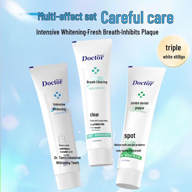 Dr. Oral Whitening & Care Toothpaste Set