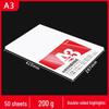 Carta Fotografica Lucida: A3 & A4 Inkjet, Fronte/Retro, da 120 g/m² a 260 g/m², Confezione da 100