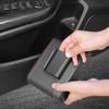 PU Leather Car Press-down Storage Box Waterproof Hanging Storage Bin Vehicle Trash Can  Car Storage
