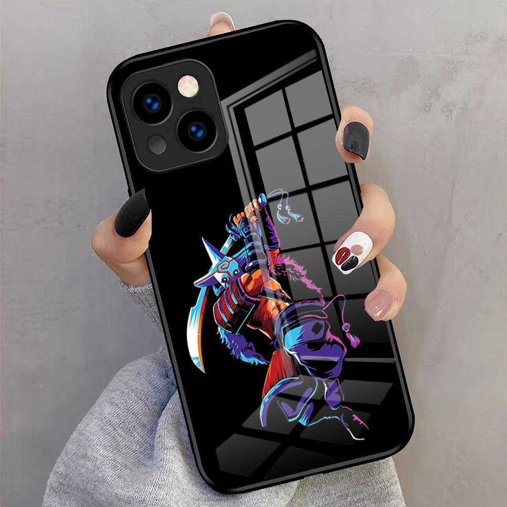 Game Dota 2 Phone Case For IPhone 17 Pro Max 16 15 14 Pro Max 13 11 X Xs Xr 8 7Plus Glass Cover