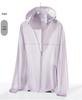 UPF50+ Summer Ice Silk Sun Protection Jacket with Hood for Men & Women