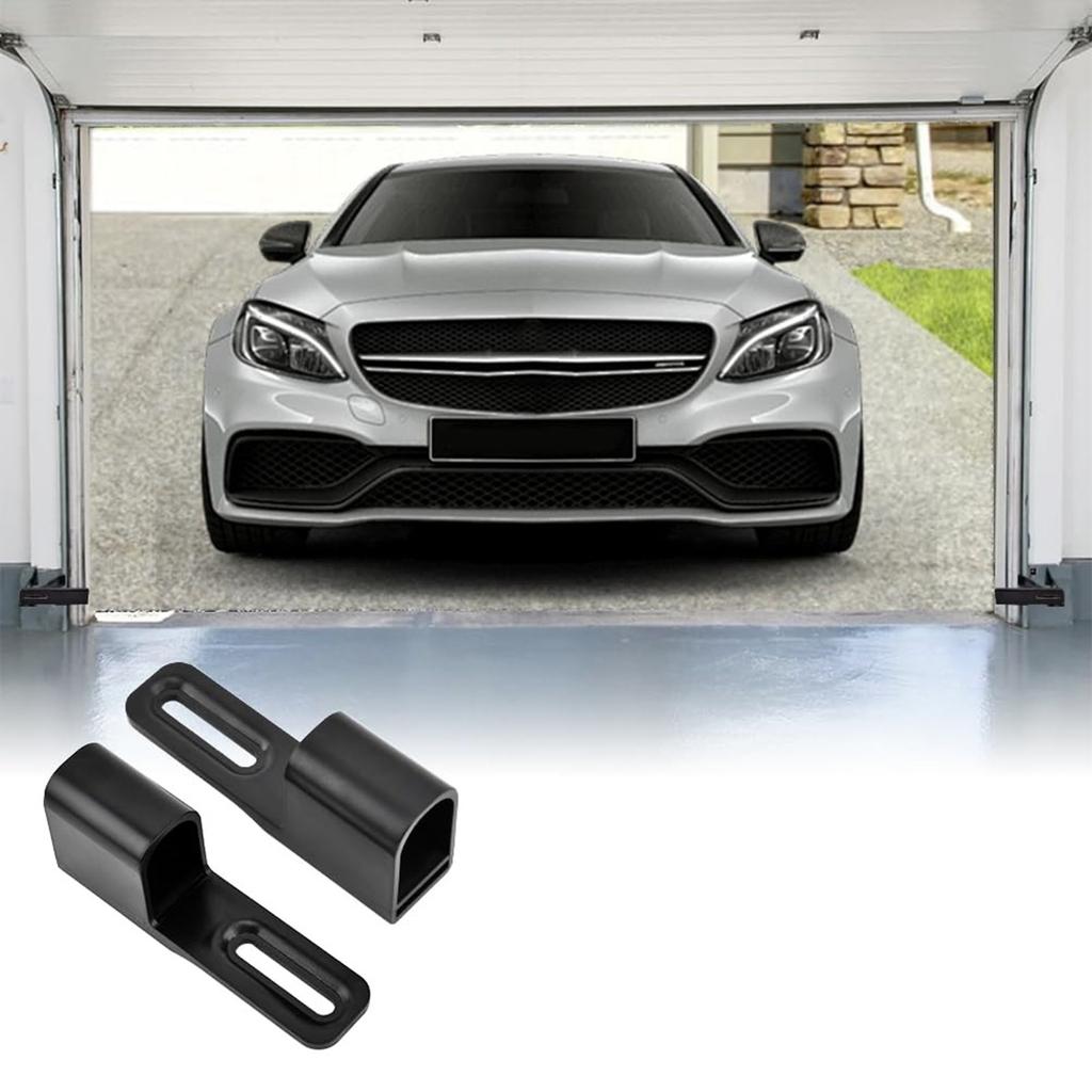 2 Pack Easy Installation Garage Door Sensor Cover Sensor Protector Plastic Texture Suitable for Home and Commercial Use