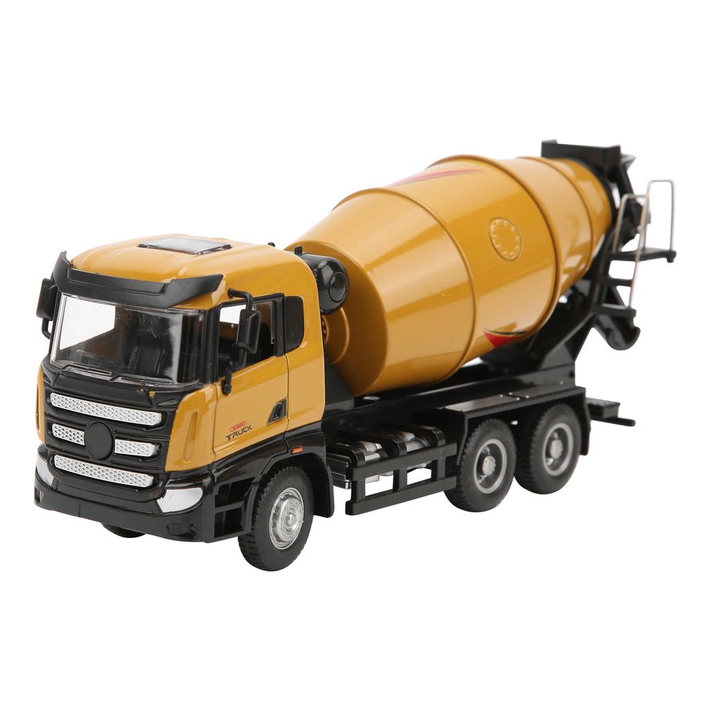 1/50 Scale Cement Toy Truck Alloy Construction Cement Mixer Toy Truck for Boys and Girls