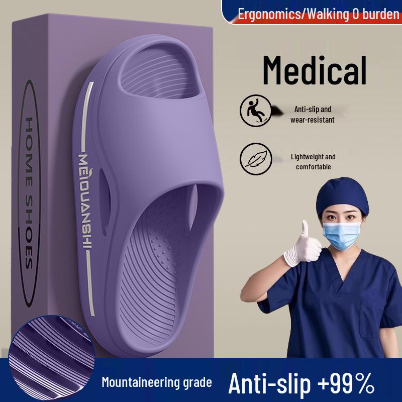 Women's Non-Slip Medical Operating Room Slippers, 2025 New Summer, Thick-Sole EVA Odorless Design.