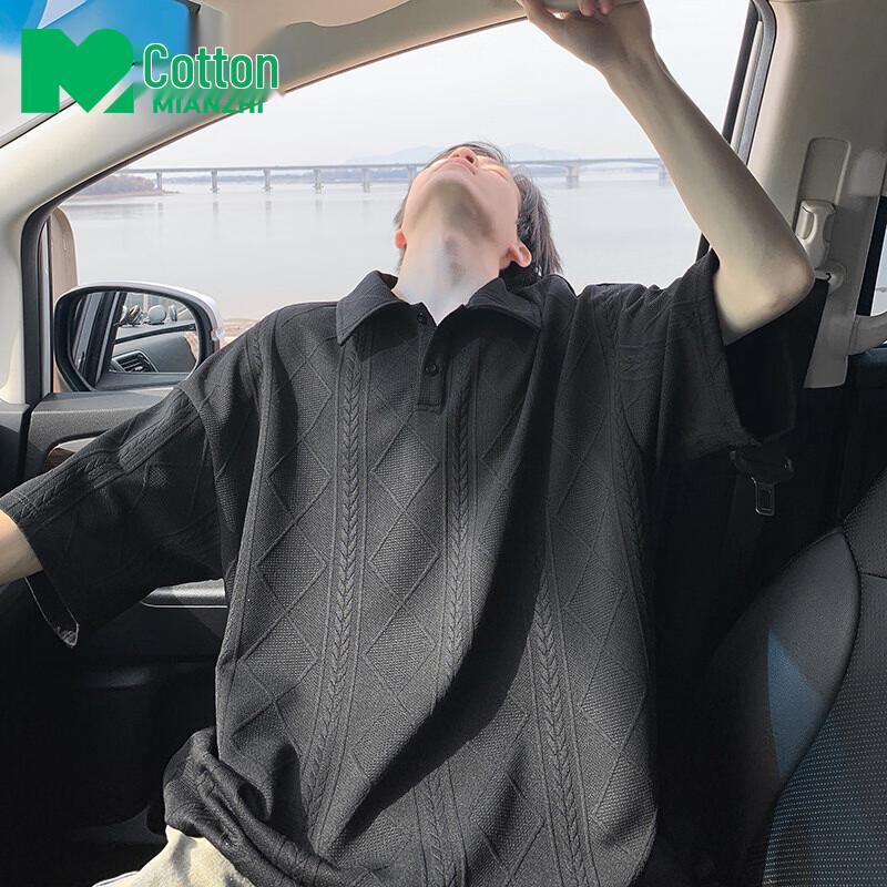 Men s Casual Breathable Round-Neck T-Shirt L