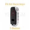Remote Key Smart 5 Button Tpu Car Key Case Cover For Kia Telluride Telluride Sx  Sportage R  K5 Gt Line  Seltos