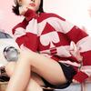 FILA Valentines Day Series Sporty Casual Knit Crew Neck Sweater Women sweater Hot-Red F11W218409F-RD