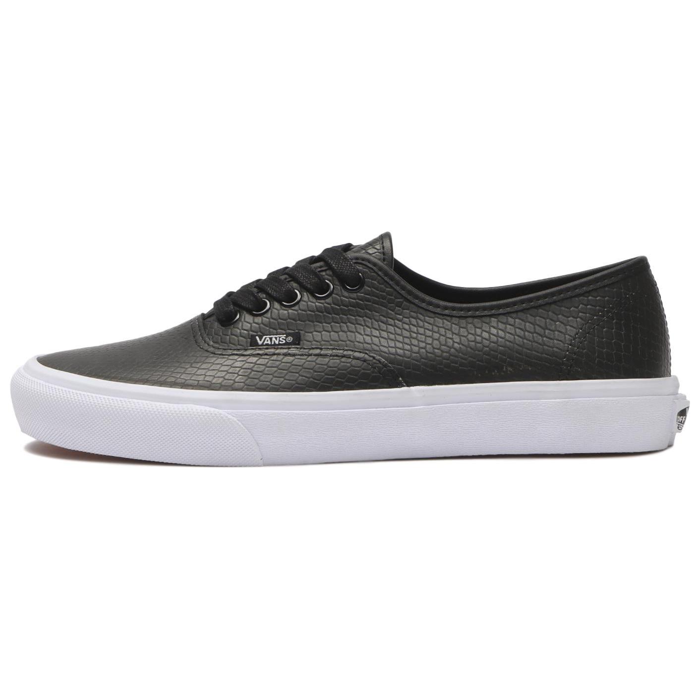 Vans X Billys Authentic Удобные Универсальные Прочные Низкие Скейт-Кеды Унисекс Черный Белый 688082-0002 42
