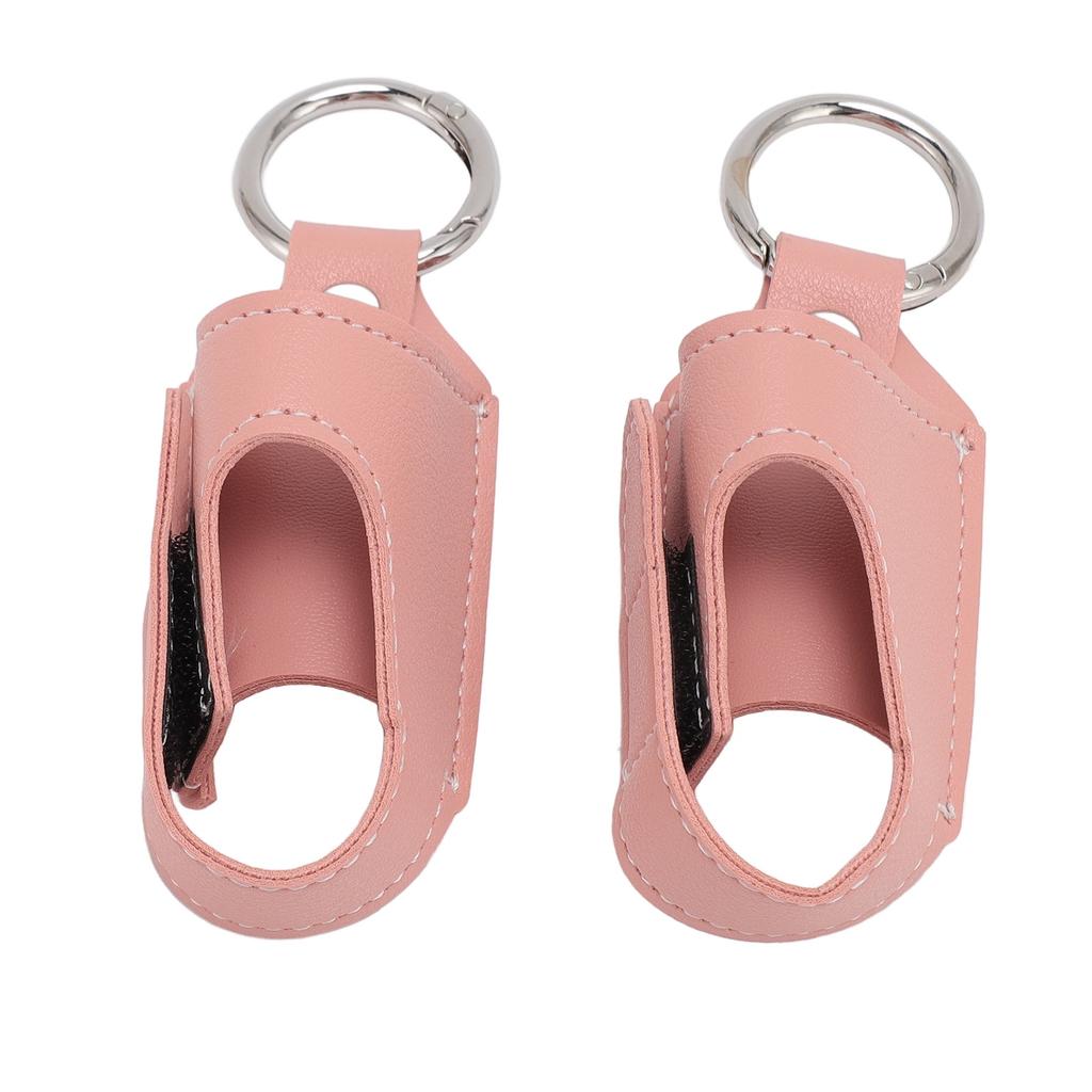 2pcs Asthma Inhaler Holder Portable Storage Protective PU Leather Asthma Inhaler Case for Travel