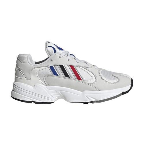 

adidas Yung-1 White Red Blue FV4730 Men s Shoes 40 серебряный/белый