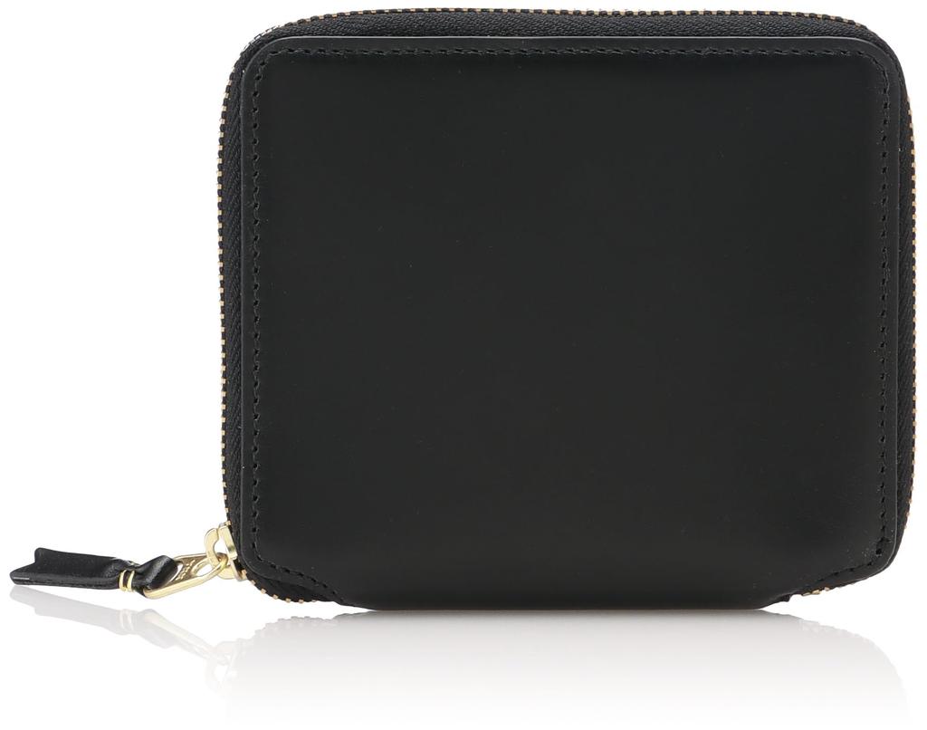 Comme Des Wallet SA2100 Classic Leather Line Black Garçons Bi-fold [Used]