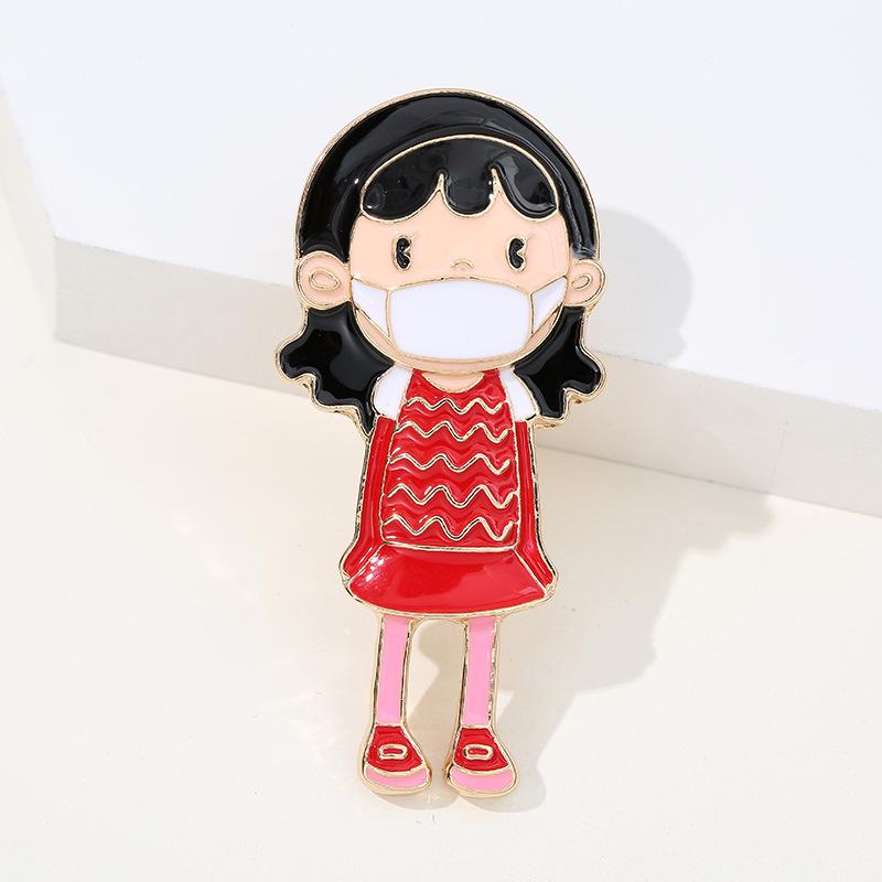 

Милые эмалевые значки в форме медсестры, женская брошь, модная бижутерия, подарок для врача, медсестры, студента-медика, значок на лацкан, подарок