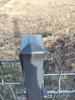 External end cap for profile, cap, roof, 80x40, 10 PCS, BLACK