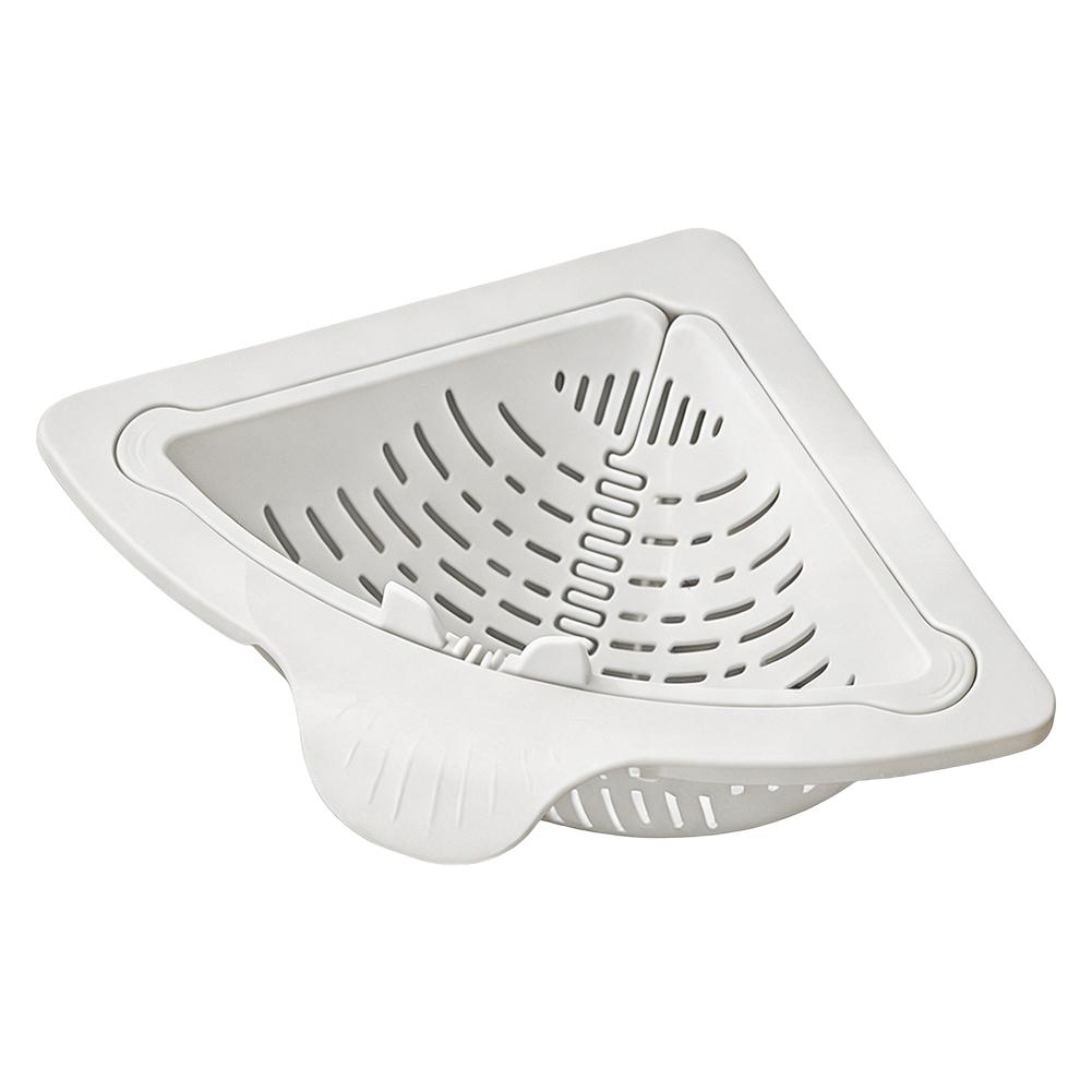 Magnetic Sink Drain Basket Triangle Vegetable and Fruit Drainage Basket Food Waste Filter Collector Kitchen Storage Organizer