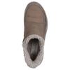 Skechers Slip-Ins Cozy Escape - Snowpuff Comfortable Durable Low-Top Casual Shoes Women Sneaker Gray Brown 168113-DKTP