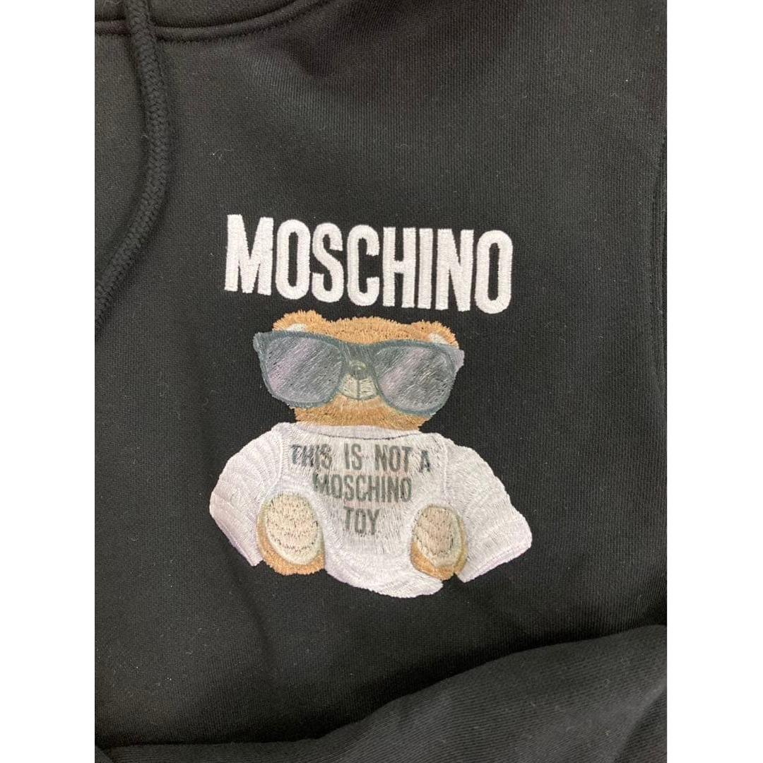 Used MOSCHINO Teddy Bear Parka Black