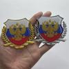 Car stickers personalized and creative metal scratch cover stickers fuel tank cover stickers Russian flag tail badge modified eagle badge