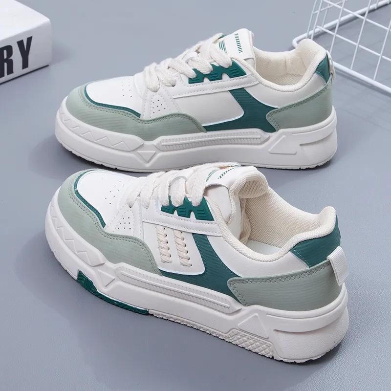 Little White Shoes Female Students Ins Versatile 2025 New Comfortable Autumn Board Shoes High Value Campus Leisure, Sports