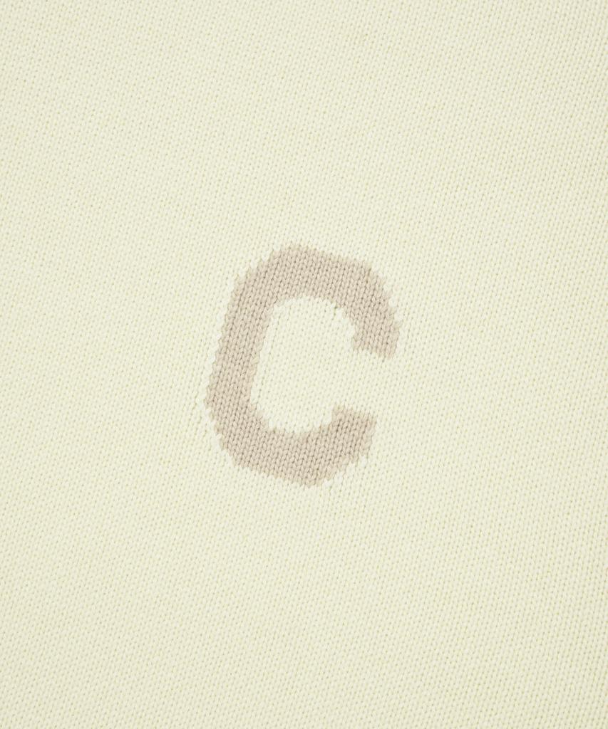 COVERNAT Middle C Logo Crewneck Knit Ivory