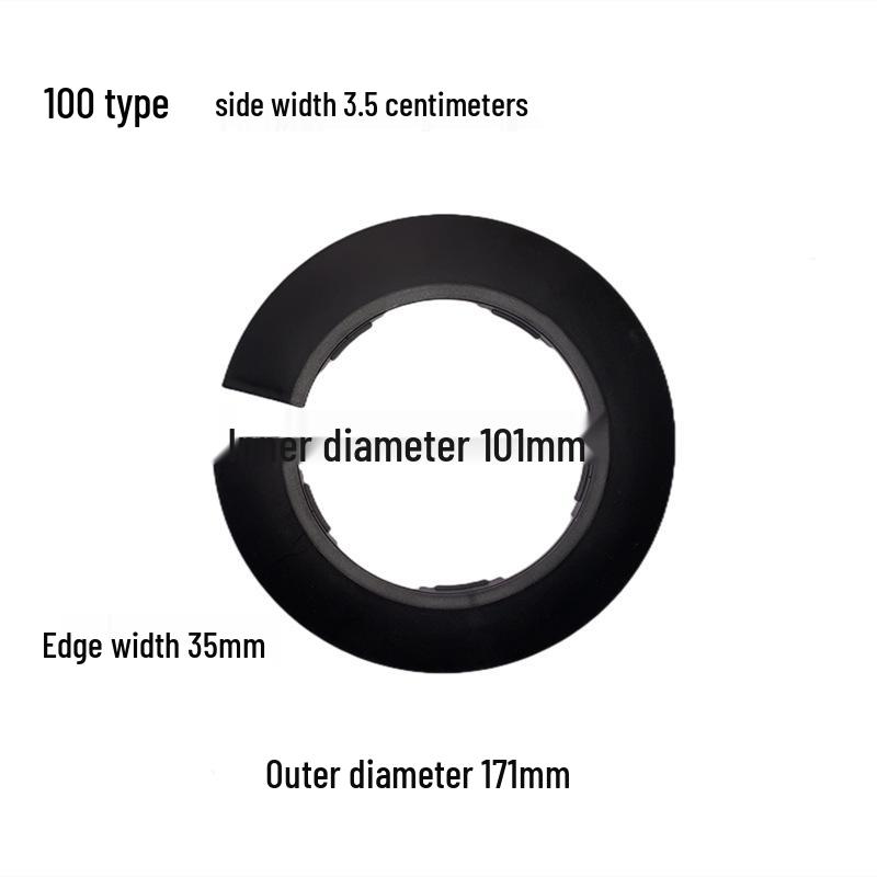 Decorative Pipe Cover Ring for Air Conditioning and Heating Valves