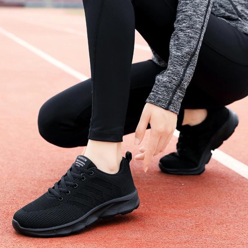 Women's Shoes Summer Sneakers Comfortable Breathable Round Toe Walking Shoes Casual Shoes Fashionable Versatile Women's Sneakers