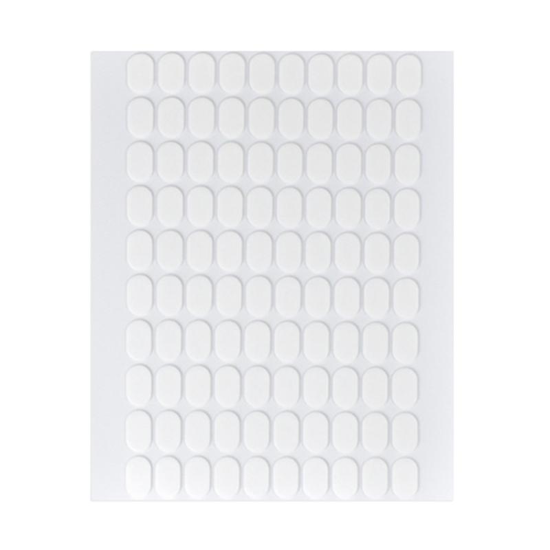 100Pcs Double Side Sticky Tape Stickers Clear Sticky Dot Stickers Traceless Sticky Putty for Christmas Decorations