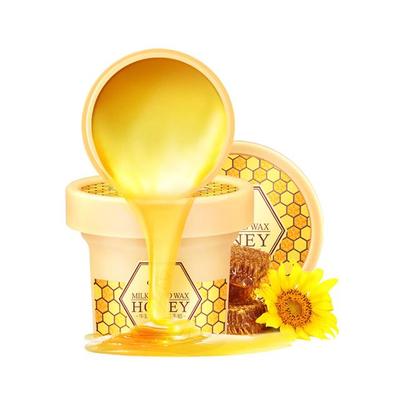Milch Honig Handwachs Creme Paraffin Aufhellend Nährend Feuchtigkeitsspendend Hydratisierend Entfernt Tote Haut Handpflege 120g