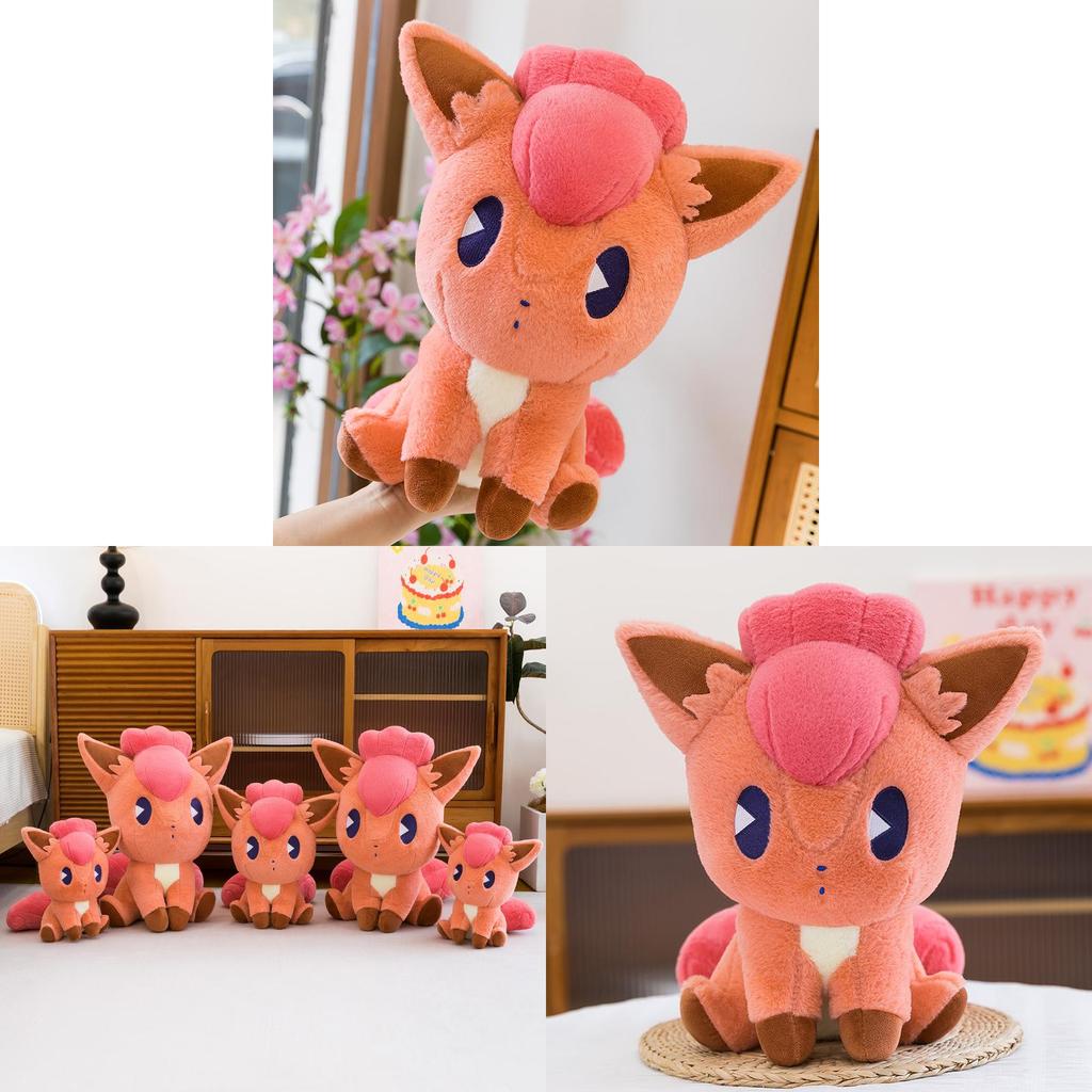 Pokmon Eevee Plush Toy Cartoon Soft Stuffed Animal For Collectors And Kids