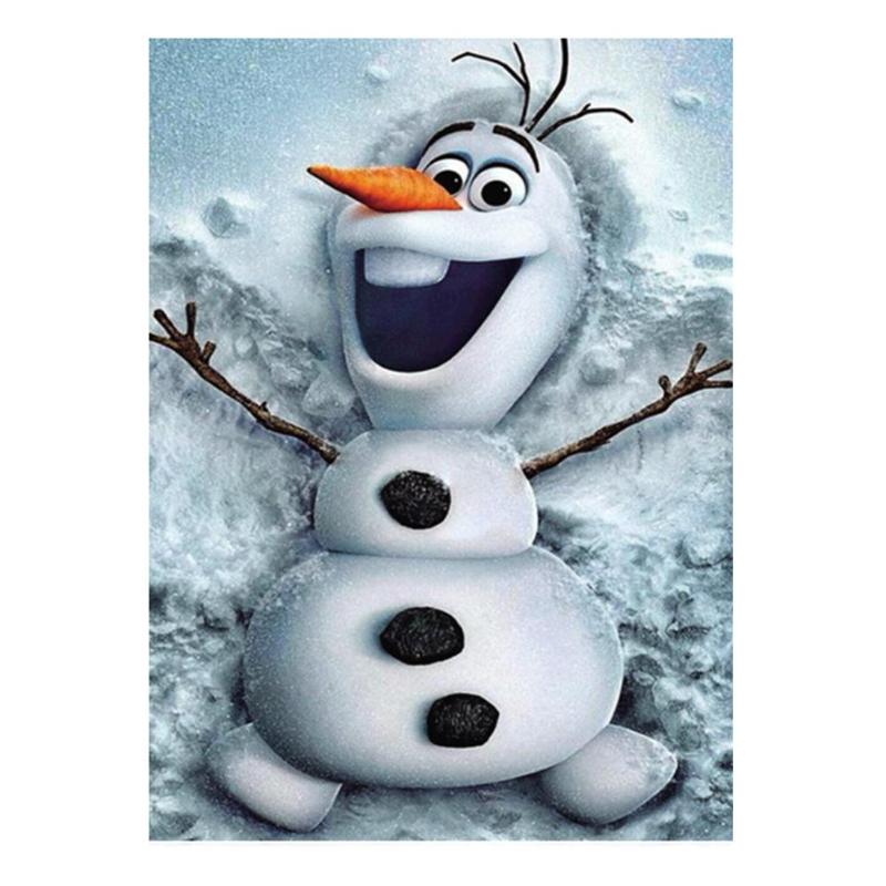 

Снеговик 5D DIY Diamond картина вышивка ремесло рукоделия Главная декор подарок