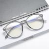 Big Frame Oval Women Men Myopia Glasses Finished Retro Gray Frame Prescription Eyeglasses Female 0 -0.5 -0.75 -1.0 To -6.0