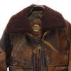 HYSTERIC LEATHER Mouton Collar Patchwork Leather Jacket Hysteric Glamor Women Used