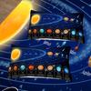 Modern Starry Sky Universe Planet Print Washable Microfiber Bedding Set Soft Comfortable Duvet Cover For Bedroom