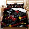 Toy Car Construction Vehicle Excavator Boy Duvet Cover Set For Kids Single Aldult My World Bed Linen 2 People Bedroom Set Cover