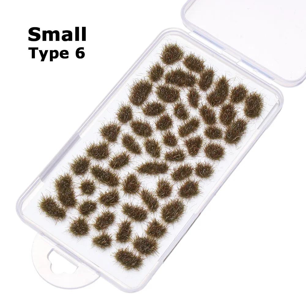 Irregular Grass Tufts Artificial Flower Cluster Simulation Wargaming Scenery Sand Table Layout DIY Accessories Modeling Material