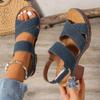 Lightweight High Heels Women Sandals Summer White Ankle Strap Platform Sandles Woman Fashion Chunky Heeled Roman Sandalias