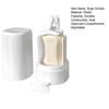 Wall-Mounted Soap Grinder with 3 Adjustable Levels Dual Desiccant Compartments Easy Installation Soap Dispenser