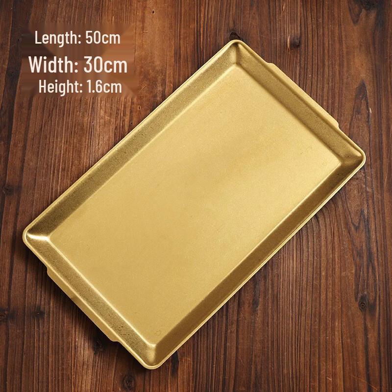 

ZISIZ Vintage Japanese Stainless Steel Rectangular Divided Serving Plate