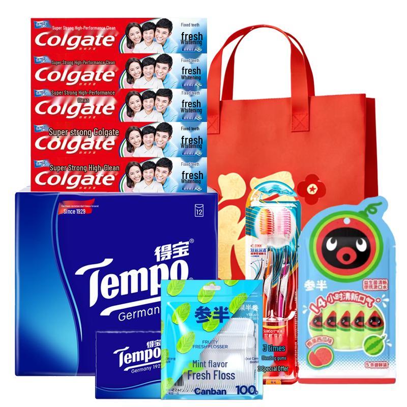 Colgate Five Calcium Ice Burst Oral Care Gift Set
