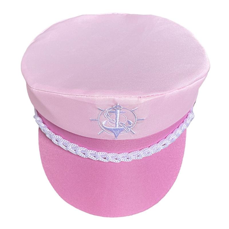 Yacht Captain Costume with Captain Caps Scarf Sunglasses Accessories Boat Costume for Women Captain Dressing up Party
